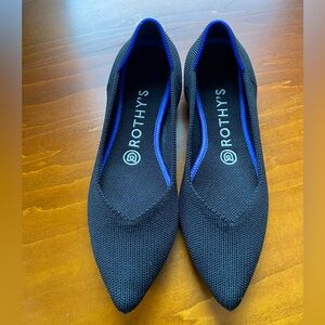 Rothy's Women's Black The Point Flats